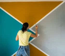 Pintura Artística em Parede: transforme ambientes com cor, criatividade e os pincéis certos 