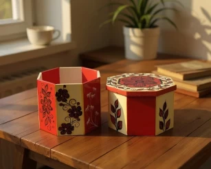 Pintura decorativa em MDF