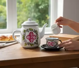 Pintura Bauer em Ágata