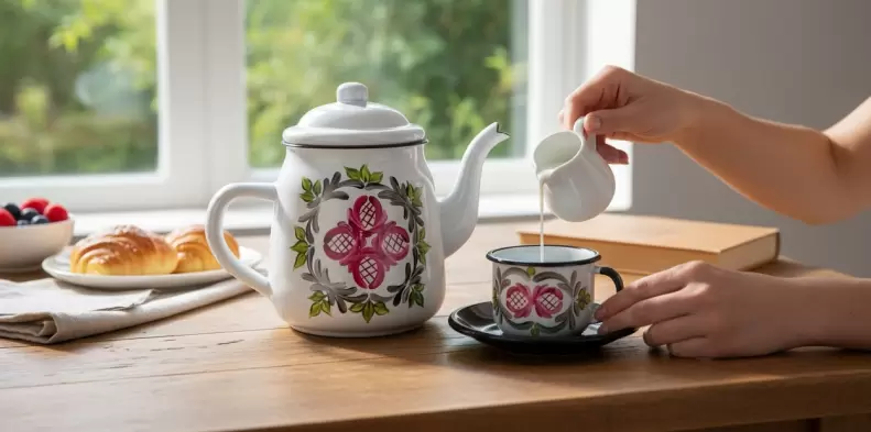 Pintura Bauer em Ágata