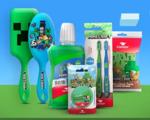 Condor lança linha inspirada em Minecraft e aposta no universo dos games para ampliar portfólio