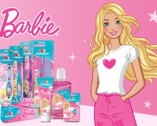 A Linha de Higiene Bucal Barbie agora é Condor!