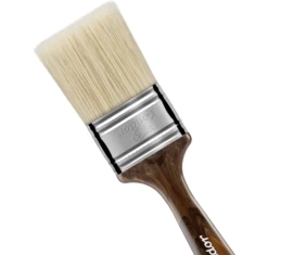 Trincha Média - Verniz e Stain - Superfície: Madeira