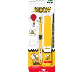 Escova Dental Condor Júnior Snoopy Macia Grátis Estojo