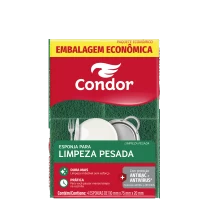 Esponja Limpeza Pesada Leve 4 Pague 3