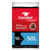 Saco de Lixo Econômico 50L Almofada