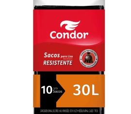 Saco de Lixo Econômico 30L Almofada