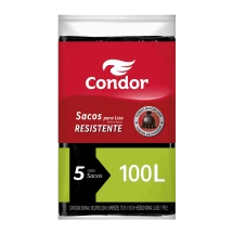 Saco de Lixo Econômico 100L Almofada