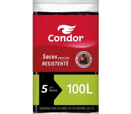 Saco de Lixo Econômico 100L Almofada