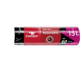 Saco de Lixo Econômico 15L Rolo