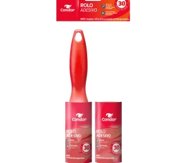 Rolo e Refil Tira Pelos Adesivo
