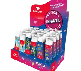Escova Dental Condor Trip Infantil Macia