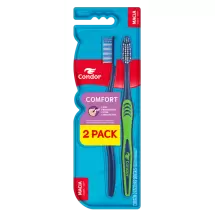 Escova Dental Condor Comfort 2Pack Macia