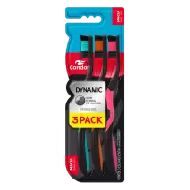 Escova dental Condor Dynamic Black 3 Pack Macia