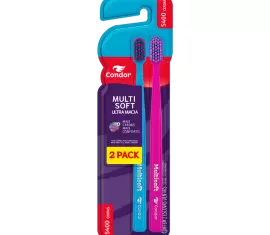 Escova Dental Condor Multisoft Ultramacia 2Pack