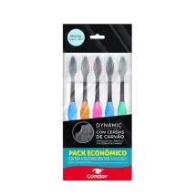 Escova dental Condor Dynamic Black 5 Pack