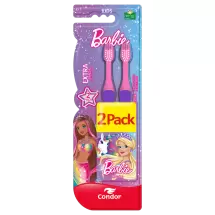 Escova Dental Condor Barbie Kids Extramacia Promocional 2 PACK