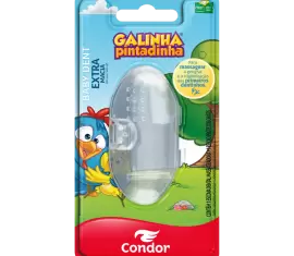 Dedal Massageador Condor Baby Dent Galinha Pintadinha Extramacia