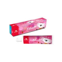 Gel Dental Condor Lilica Ripilica Kids+ com Flúor Morango 50g
