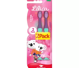 Escova Dental Condor Lilica Ripilica Kids Extramacia Promocional Leve 2 Pague 1