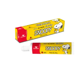 Gel Dental Condor Baby Snoopy Sem Flúor Morango 50g
