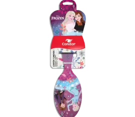 Escova para Cabelos Almofadada Oval Frozen Condor