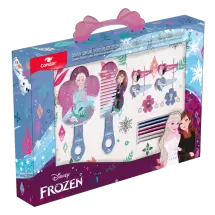 Kit Frozen com pentes, espelho e acessórios para cabelos Condor