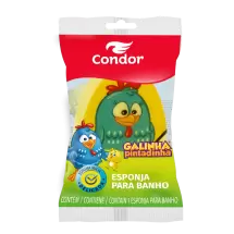 Esponja para banho Galinha Pintadinha