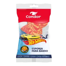 Esponja Hot Wheels para Banho Condor