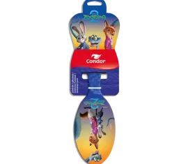 Escova para Cabelo Oval Zootopia 2