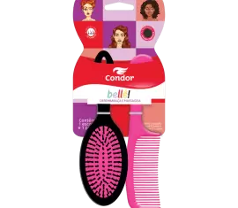 Pack Bellê – Escova Oval + Pente 