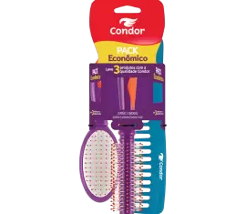 Multipack Joy – 3 Escovas + Pente