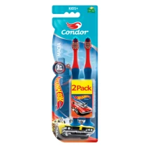 Escova Dental Condor Kids + Hot Wheels Macia Promocional 2 Pack