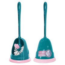 Toilet Brush with Cleaner Love