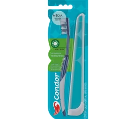 Escova Dental Condor Antibac Média