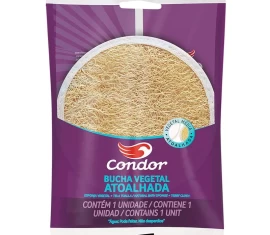 Bucha vegetal atoalhada Condor