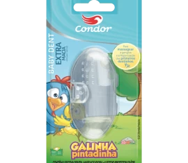 Dedal Massageador Condor Baby Dent Galinha Pintadinha Extramacia