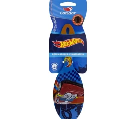 Escova para Cabelos Almofadada Oval Hot Wheels Condor